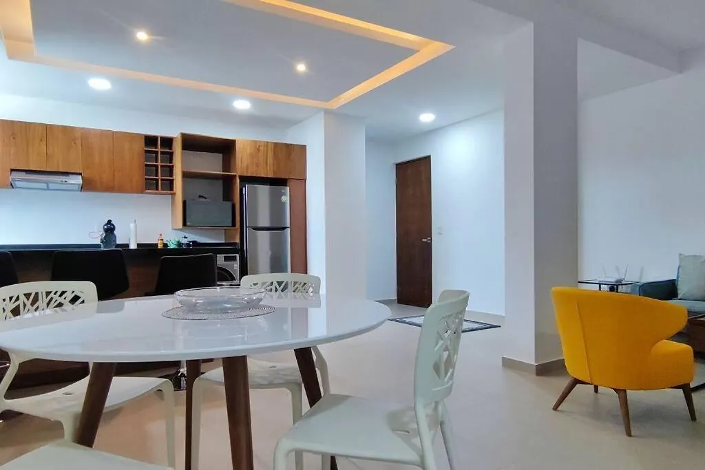 Hermoso Departamento En Плая-дель-Кармен 0*,